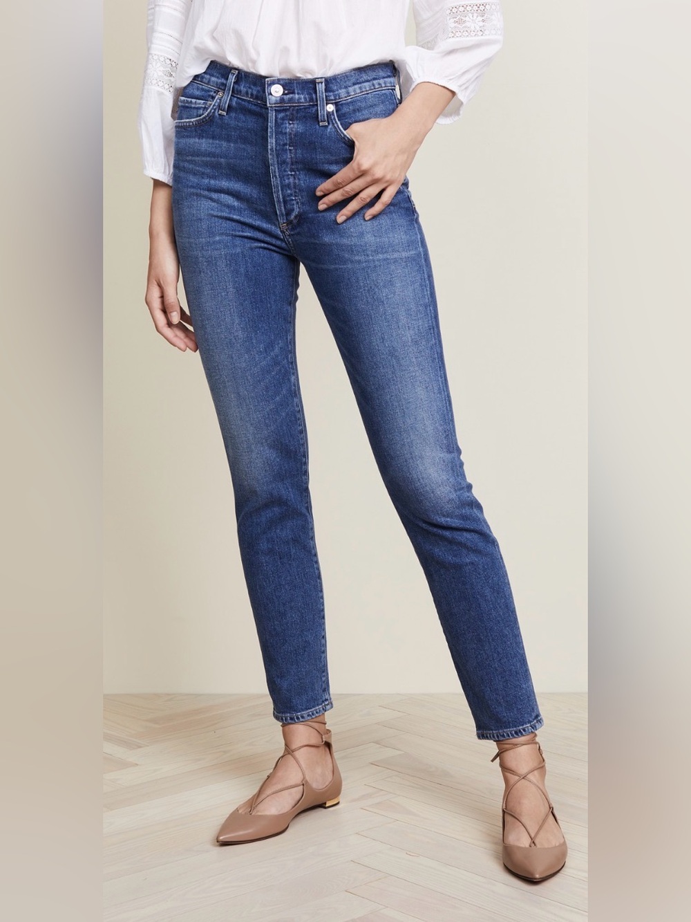 Citizens of Humanity - Olivia High Rise Slim Ankle Jeans - size 27